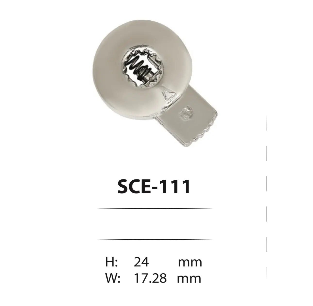 Метални стопери за шнурове - SCE-111 ( 100 бр ) Аксесоари