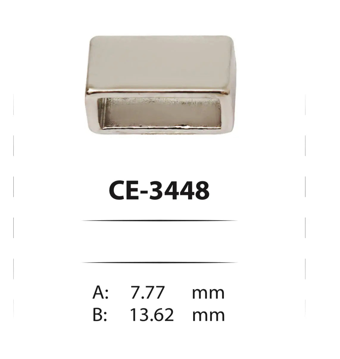 Метални накрайници за шнурове - CE-3448 ( 100 бр ) Аксесоари