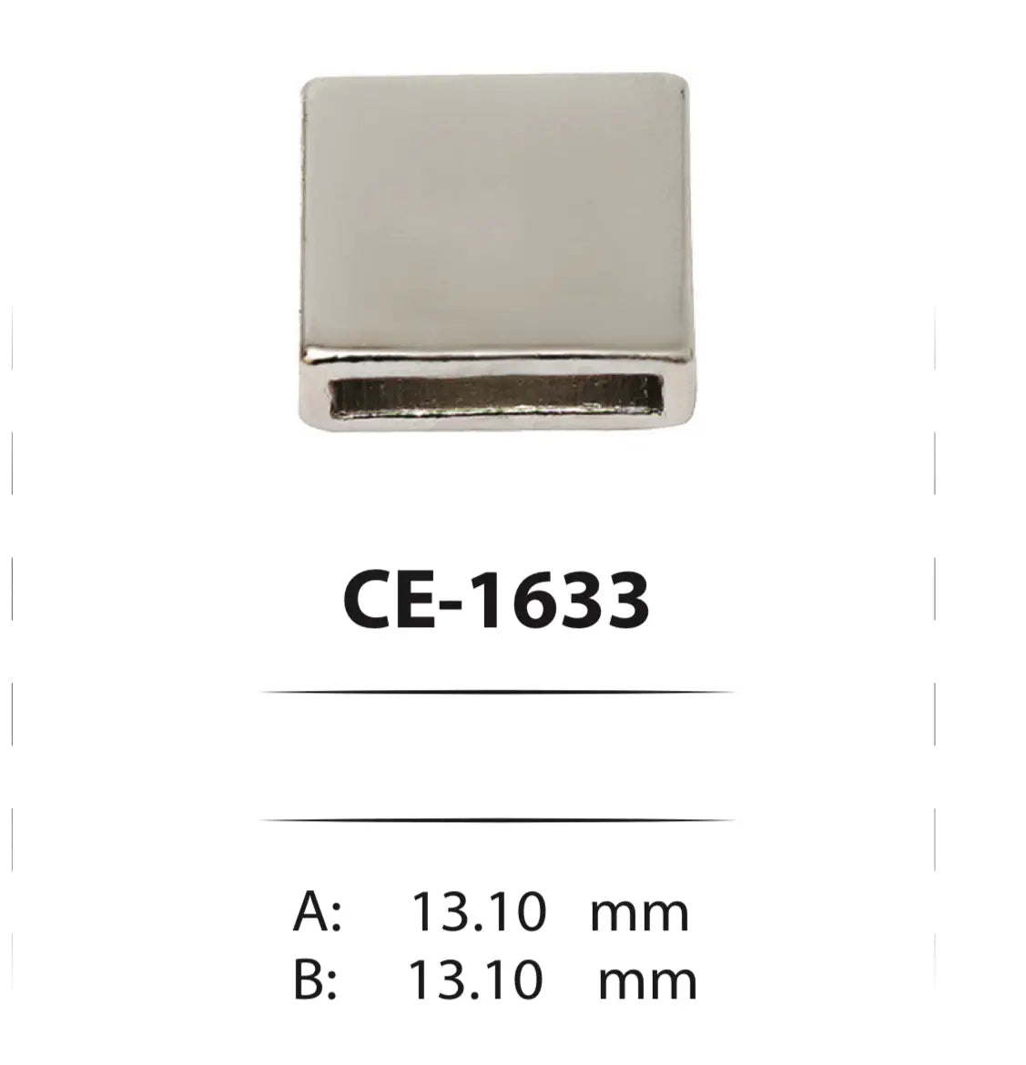 Метални накрайници за шнурове - CE-1633 ( 100 бр ) Аксесоари
