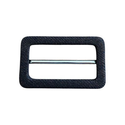 Rectangular fabric-covered slim buckles FCB0003 – 5 cm