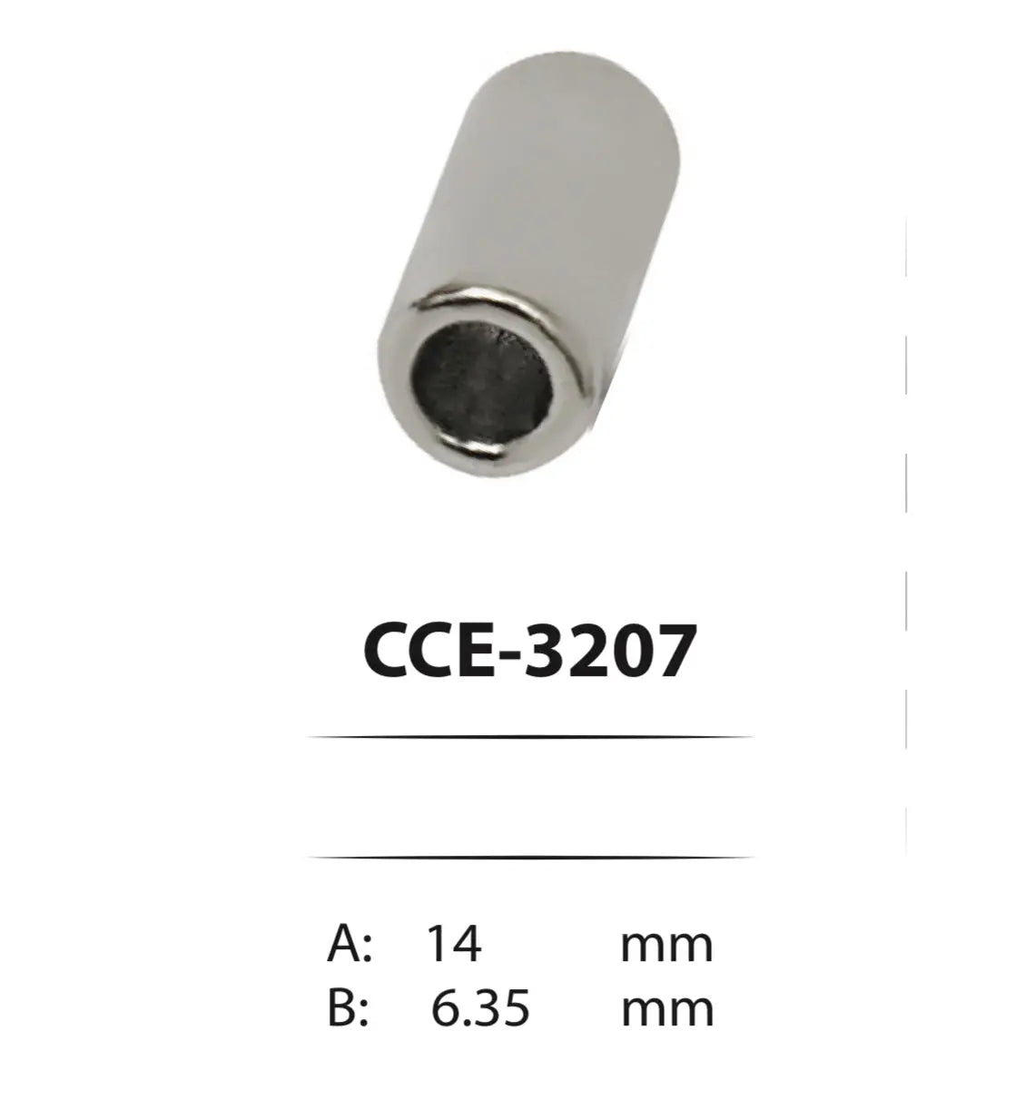 Метални накрайници за шнурове - CCE-3207 ( 100 бр ) Аксесоари