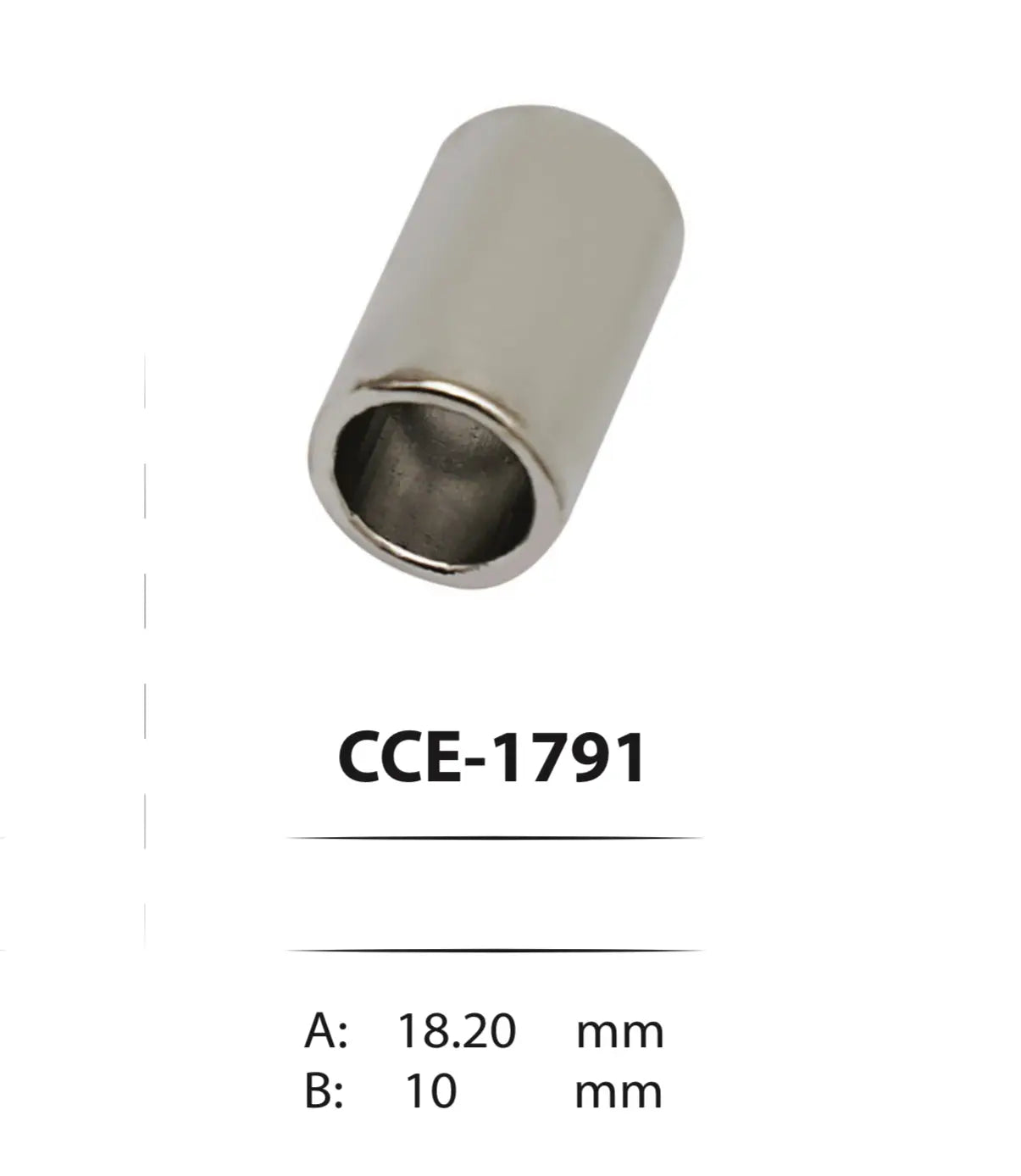 Метални накрайници за шнурове - CCE-1791 ( 100 бр ) Аксесоари