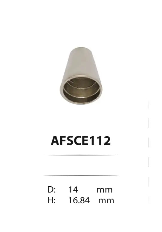 Метални накрайници за шнурове - AFSCE-112 ( 100 бр ) Аксесоари