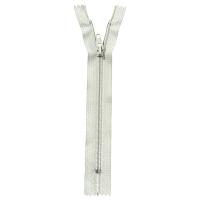 Beige coil zippers #3 TAT TF334 – 10, 11, 13, 14, 15 cm non-separable
