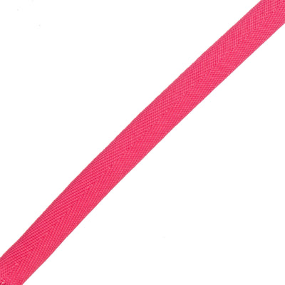 Cotton herringbone tape pink HR0007