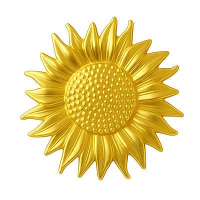 Boutons métalliques de luxe ME9005 en forme de soleil – 28 mm / 39 mm