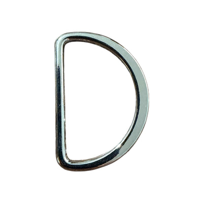 Flat metal semi-rings 108-PE – 2 cm Nickel Free
