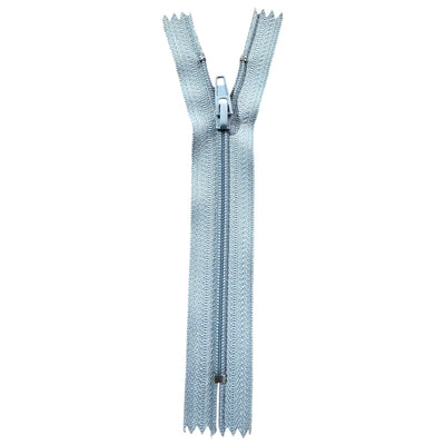 Grey coil zippers No. 3 TAT TF330 – 13 cm non-separating