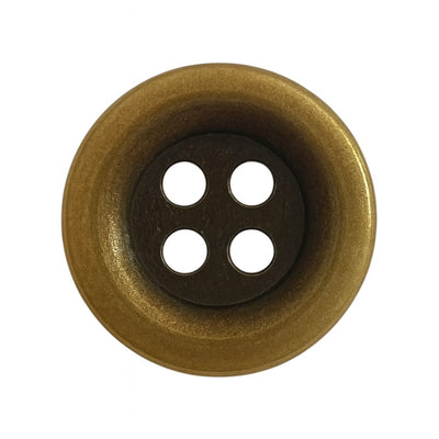 Metal buttons PMB0001 - Antique oxide 11 mm