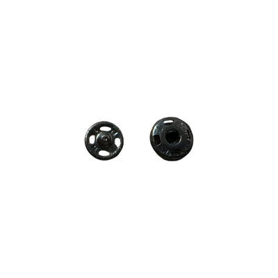 Sew-on snap fasteners M801-OTT – 10 mm black