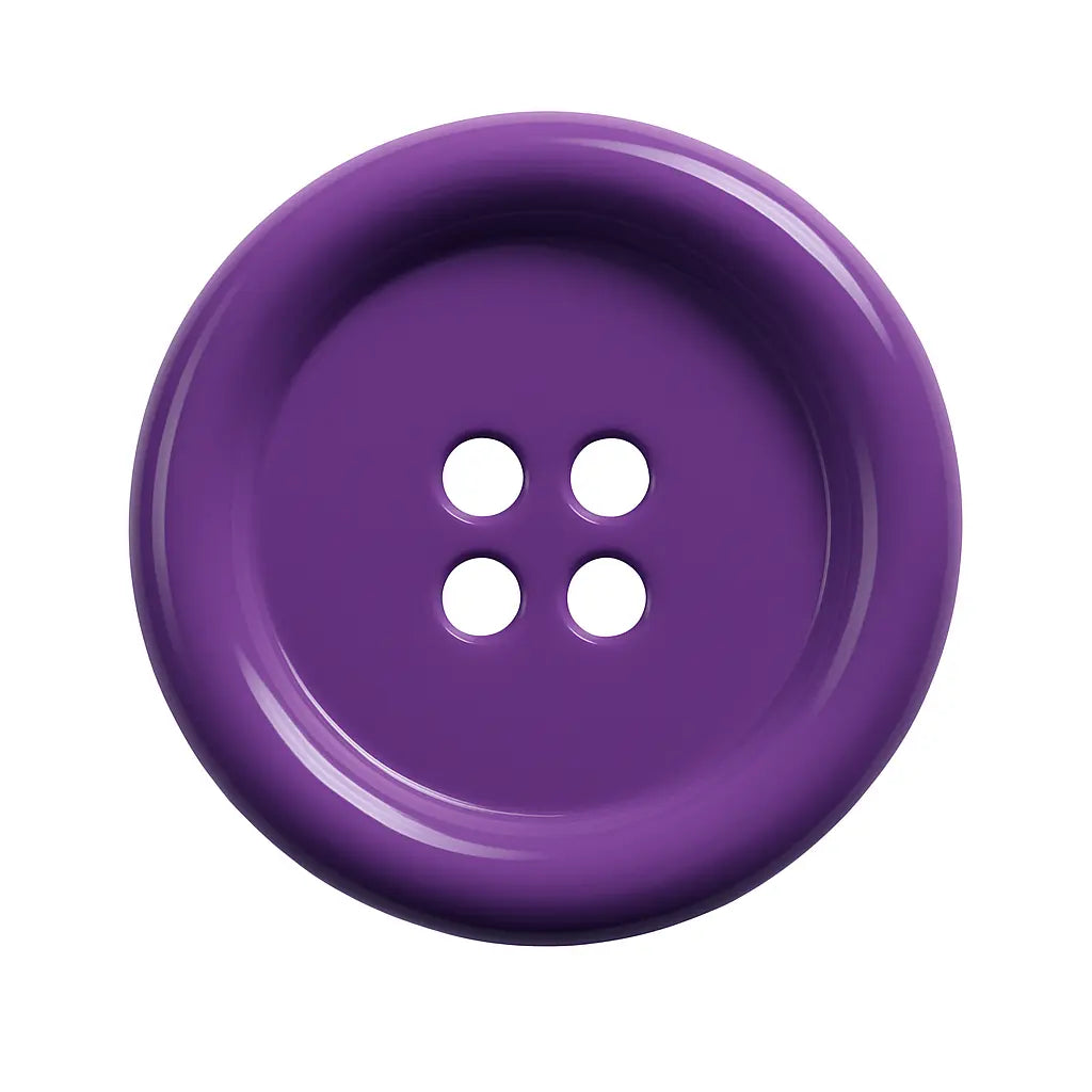 Purple polyester buttons PB0001