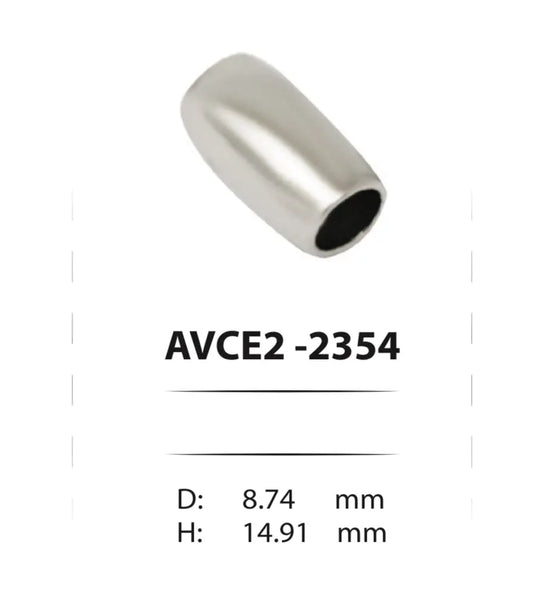 Метални накрайници за шнурове - AVCE2-2354 ( 100 бр ) Аксесоари