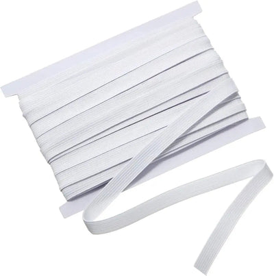 White woven elastic 1.5 cm WE 0015 – strong and firm elastic with Oeko-Tex certificate