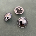 Metal button E-2275 Gun Metal 15 mm – Mushroom shape, Shank button, Luxury design