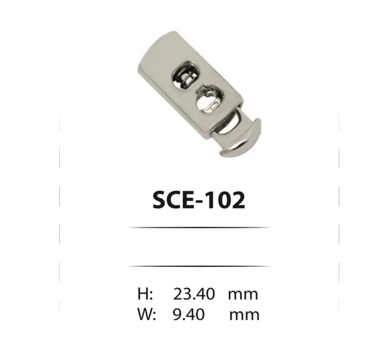 Метални стопери за шнурове - SCE-102 ( 100 бр ) Аксесоари