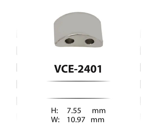 Метални накрайници за шнурове - VCE-2401 ( 100 бр ) Аксесоари