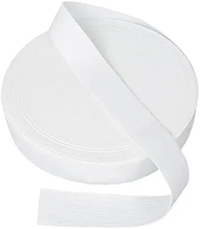 White woven elastic 3 cm WE 0030 – strong and firm elastic with Oeko-Tex certificate