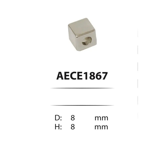 Метални накрайници за шнурове - VCE-1867 ( 100 бр ) Аксесоари