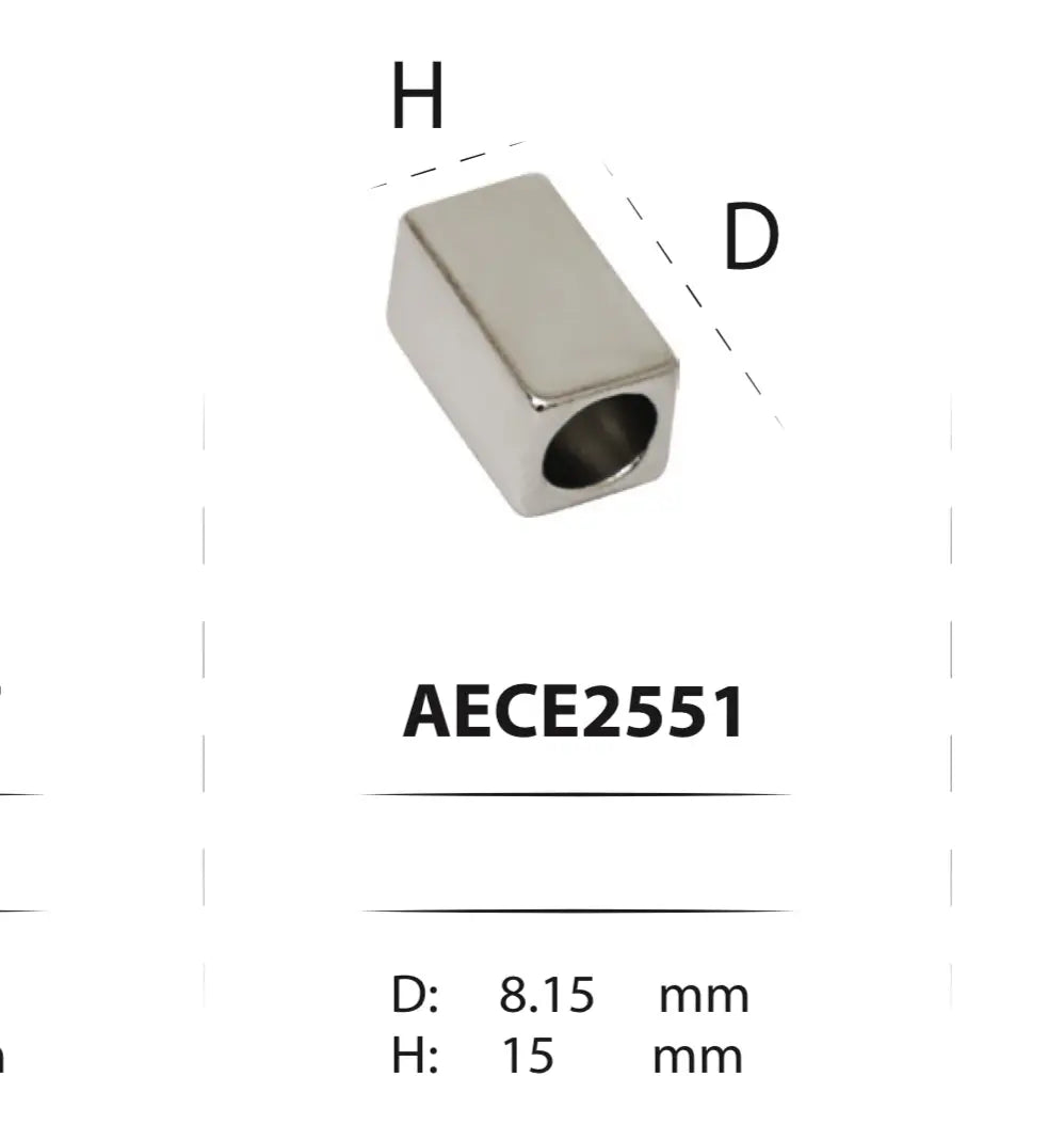 Метални накрайници за шнурове - AECE-1671 ( 100 бр ) Аксесоари
