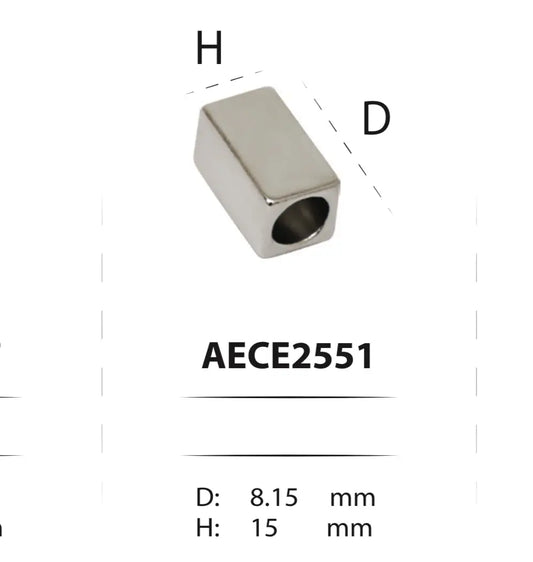Метални накрайници за шнурове - AECE-1671 ( 100 бр ) Аксесоари