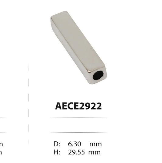 Метални накрайници за шнурове - AECE-2922 ( 100 бр ) Аксесоари