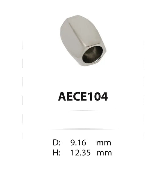 Метални накрайници за шнурове - AECE-104 ( 100 бр ) Аксесоари