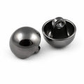 Dark nickel metal shirt buttons - PB1003