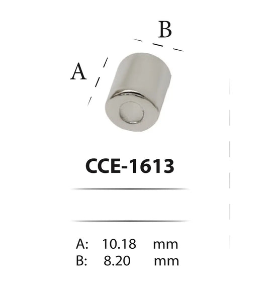 Метални накрайници за шнурове - AECE-1613 ( 100 бр ) Аксесоари