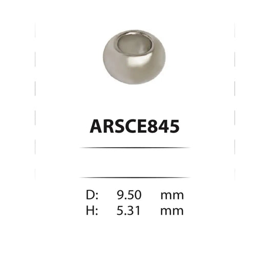 Метални накрайници за шнурове - ARSCE-845 ( 100 бр ) Аксесоари