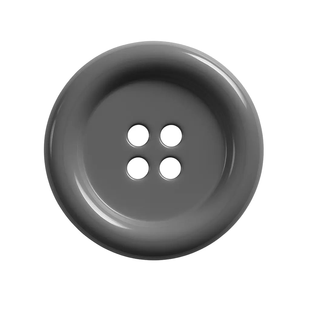 Grey polyester buttons PB0001