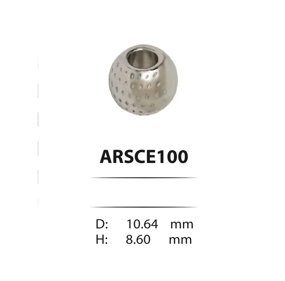 Метални накрайници за шнурове - ARSCE-100 ( 100 бр ) Аксесоари