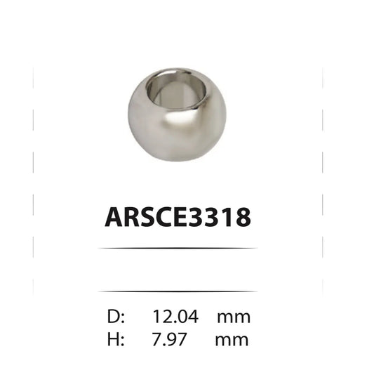 Метални накрайници за шнурове - ARSCE-3318 ( 100 бр ) Аксесоари