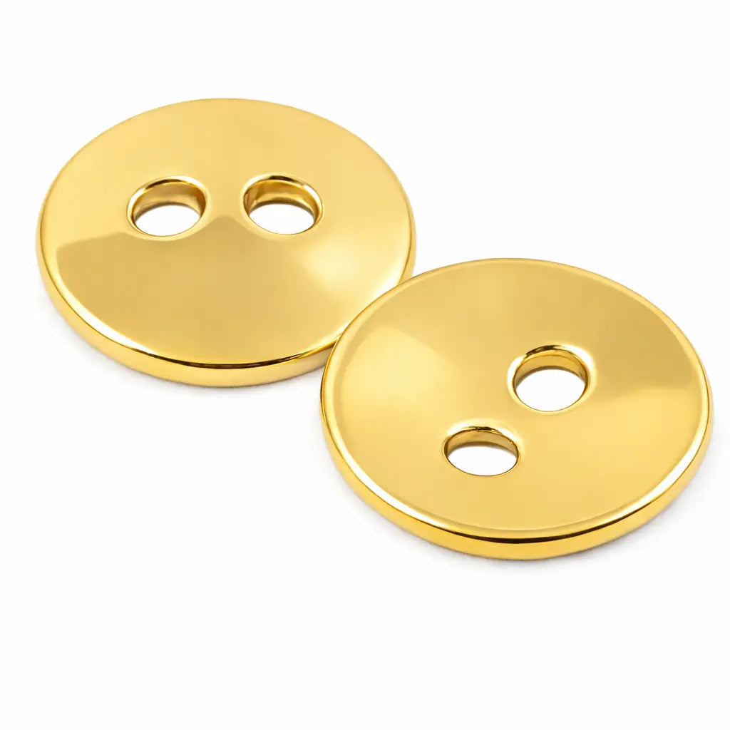 Gold metal shirt buttons - PB1002