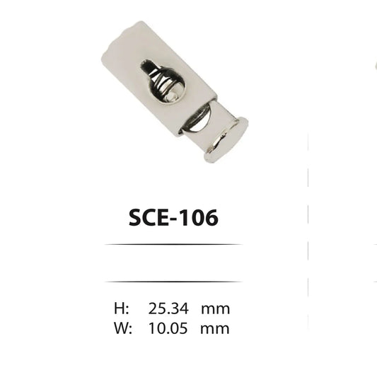 Метални стопери за шнурове - SCE-106 ( 100 бр ) Аксесоари