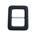 Long rectangular fabric-covered buckles FCB0009 – 3 cm