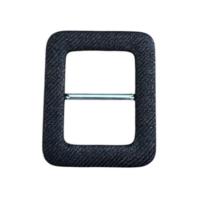 Long rectangular fabric-covered buckles FCB0009 – 3 cm