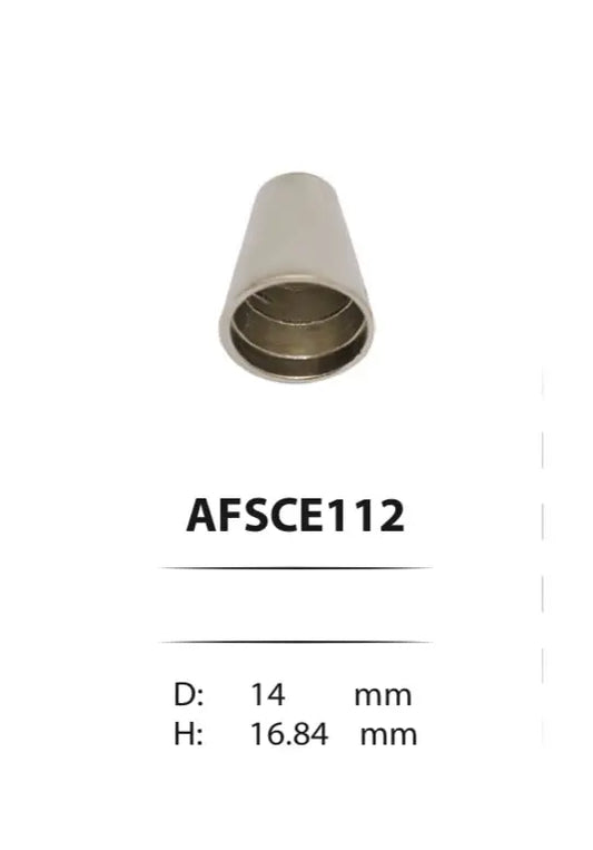 Метални накрайници за шнурове - AFSCE-112 ( 100 бр ) Аксесоари