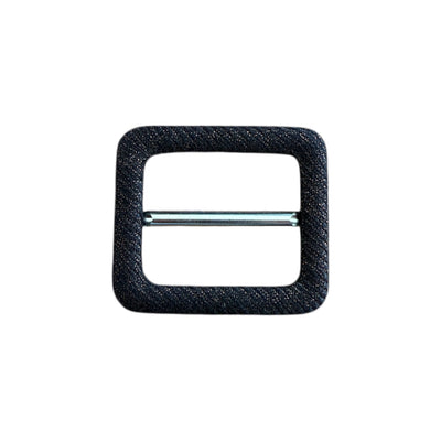 Rectangular fabric-covered buckles FCB0008 – 3 cm