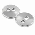 Silver metal shirt buttons - PB1002