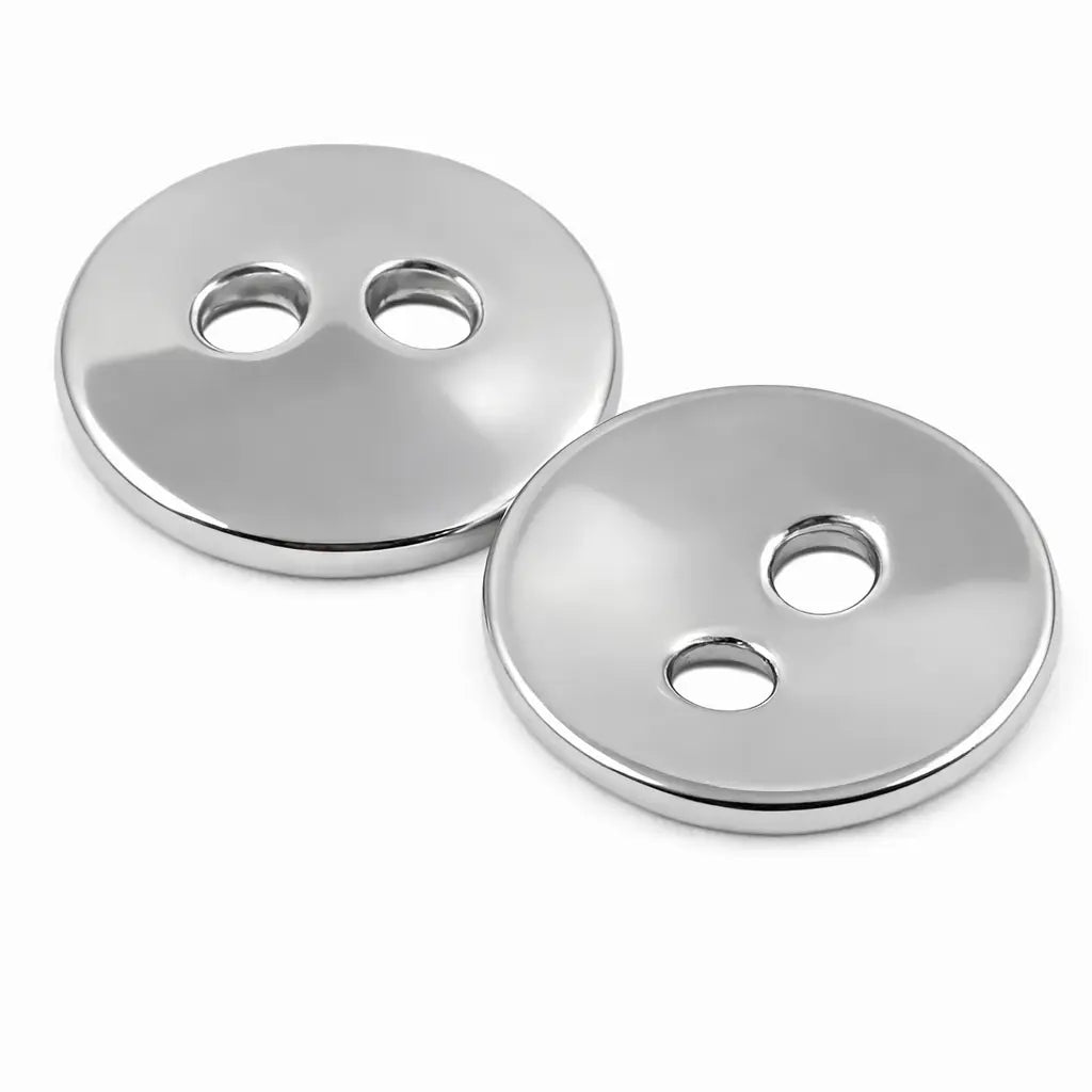 Silver metal shirt buttons - PB1002