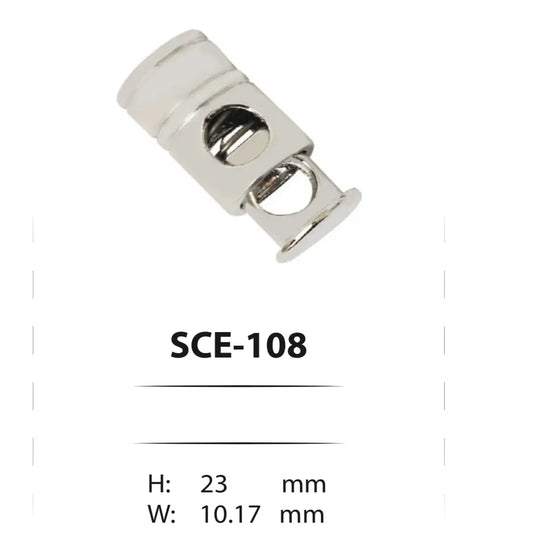 Метални стопери за шнурове - SCE-108 ( 100 бр ) - Bul-tex.com