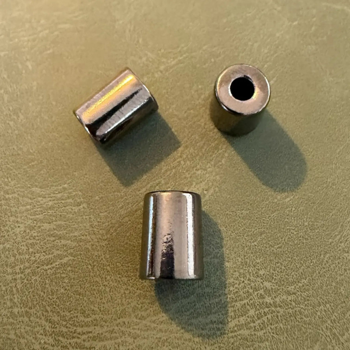 E-2062 Gun Metal metal tips – Classic straight model, Luxury tips – 12 mm