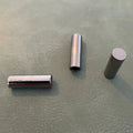 Metal end piece E-2252 Gun Metal 2 cm – Classic model with 1 hole