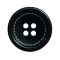 Black polyester buttons PB0110