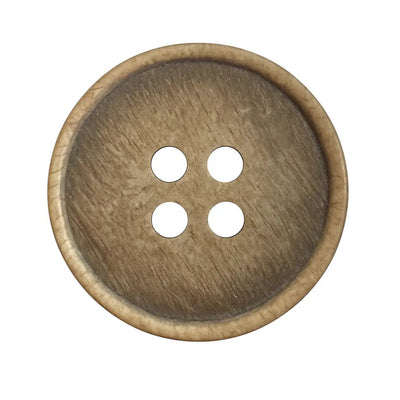 Brown buttons with beige effect PB0133