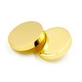 Gold metal buttons PB1001 - Flat