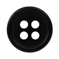 Black mother-of-pearl polyester shirt buttons PB 1003