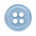 Light blue mother-of-pearl polyester shirt buttons PB 1008