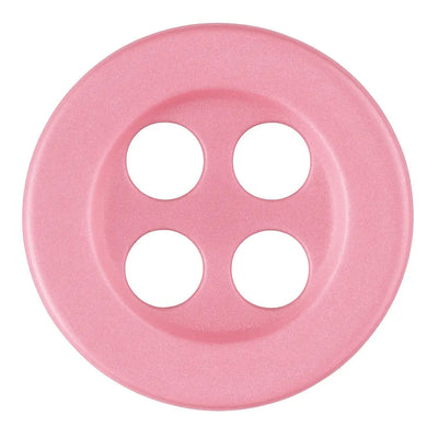 Pink mother-of-pearl polyester shirt buttons PB 1026