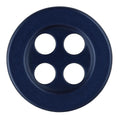Dark blue mother-of-pearl polyester shirt buttons PB 1032
